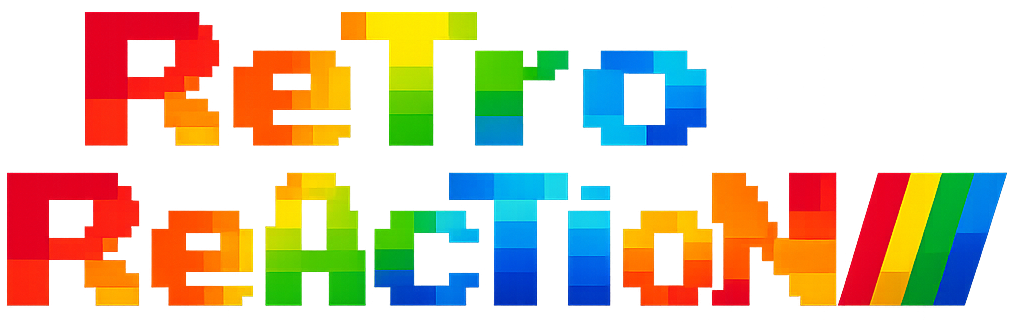 Retro Reaction in ZX Spectrum colours 